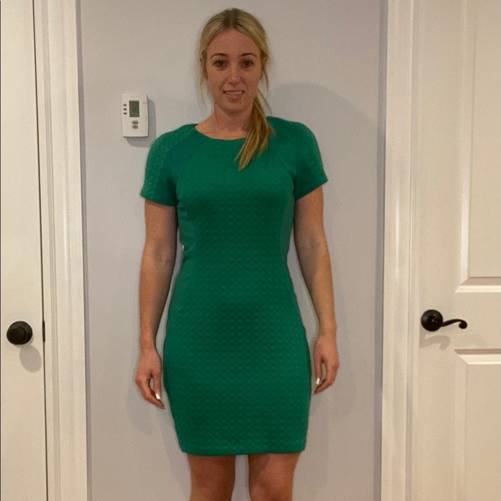 Celtic Green Body Fitting Dress